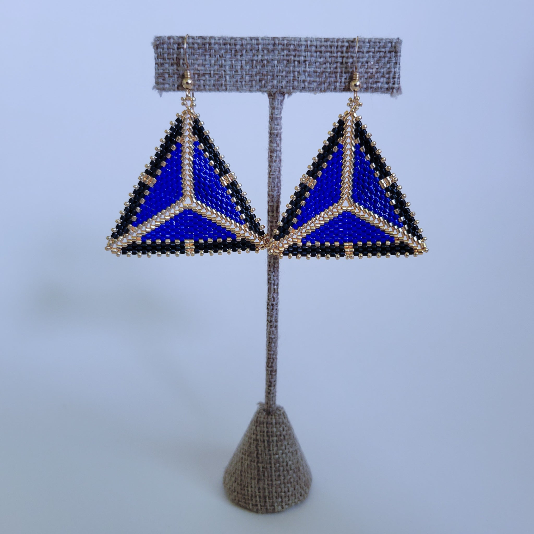 “Walk Like an Egyptian” Big & Delicious Beaded Earrings