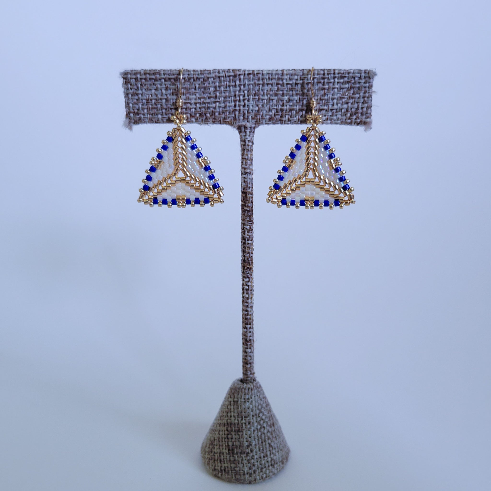 “Walk Like an Egyptian” Small & Delectable Beaded Earrings