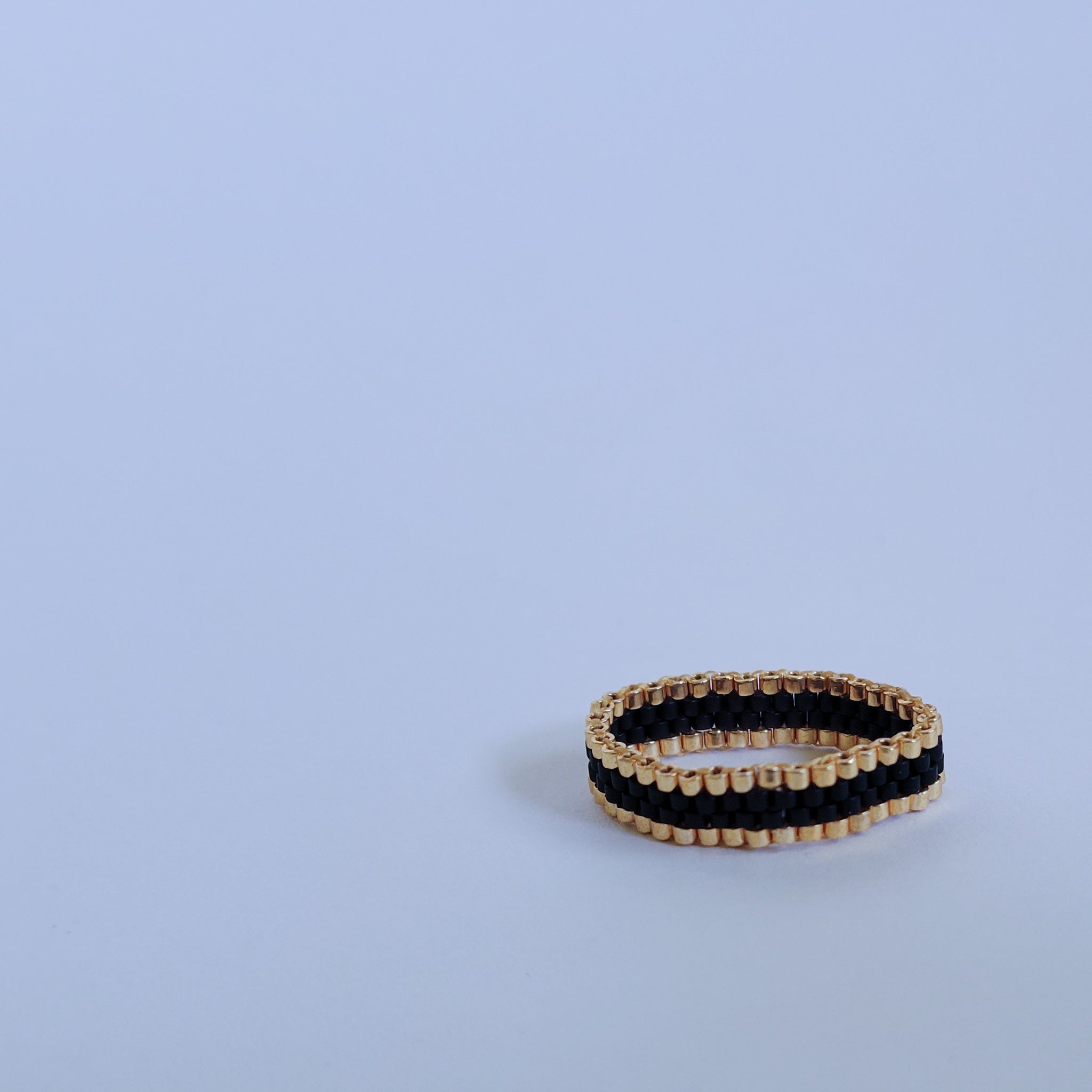 “Walk Like an Egyptian” Stackable Beaded Rings
