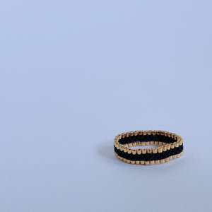 “Walk Like an Egyptian” Stackable Beaded Rings