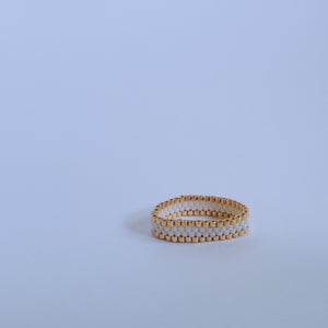 “Walk Like an Egyptian” Stackable Beaded Rings