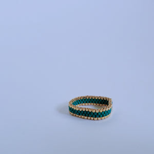 “Walk Like an Egyptian” Stackable Beaded Rings