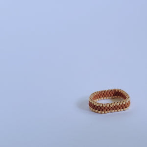 “Walk Like an Egyptian” Stackable Beaded Rings