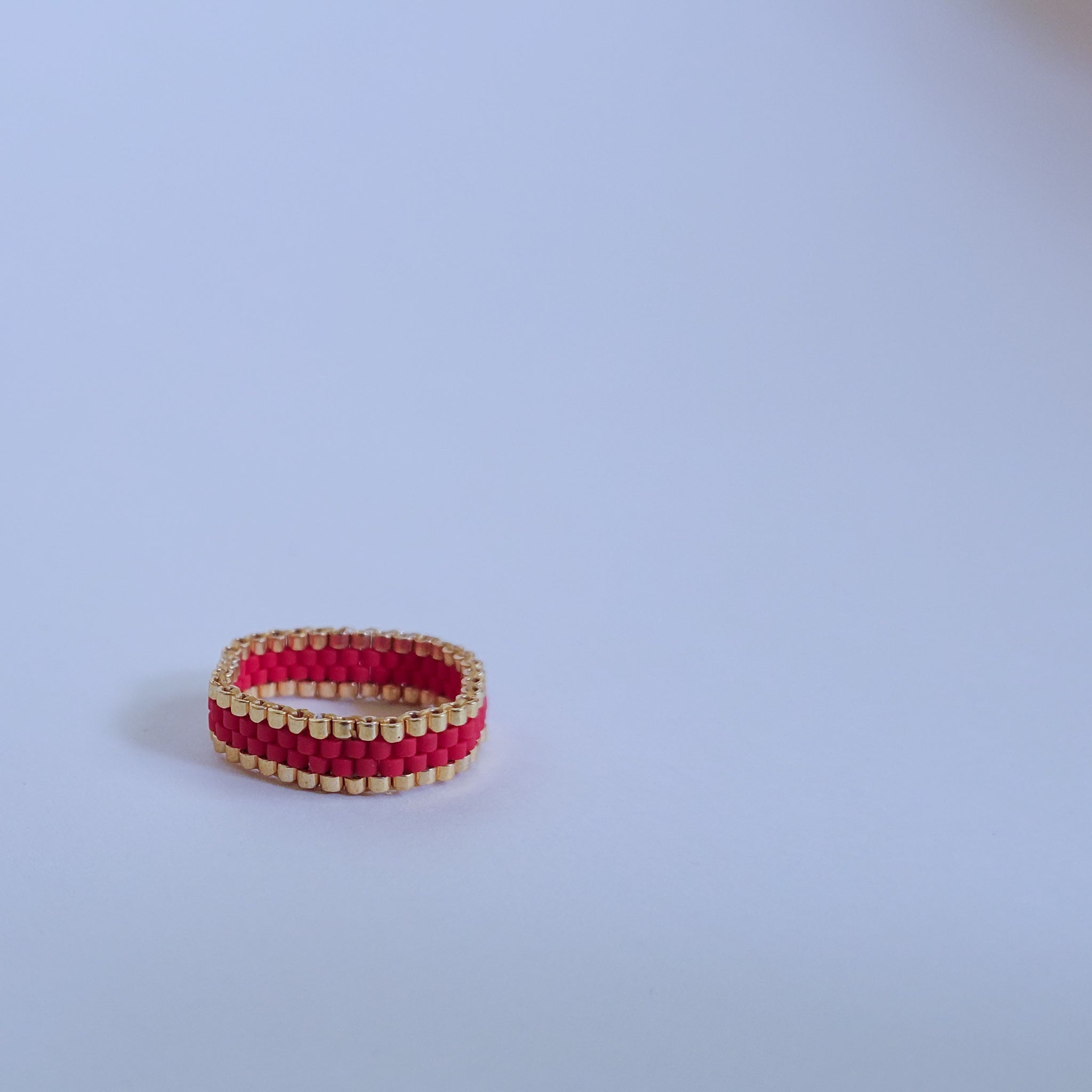 “Walk Like an Egyptian” Stackable Beaded Rings